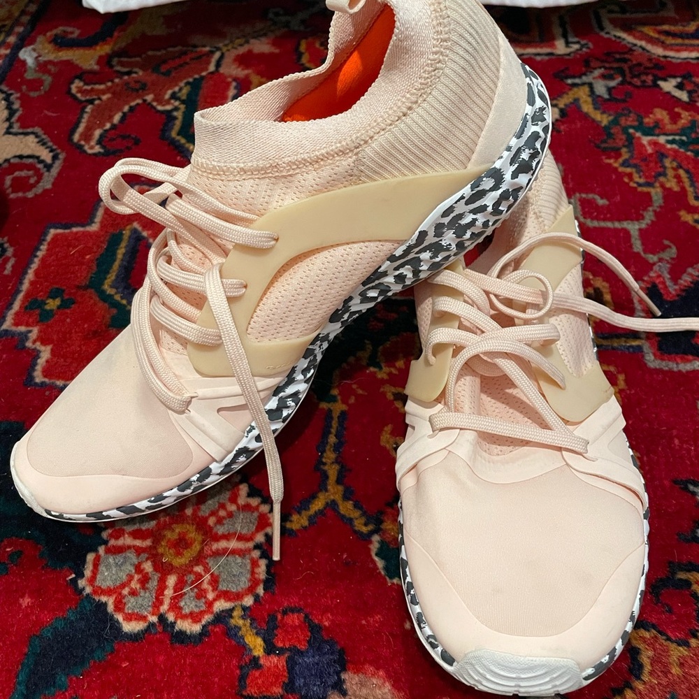 Stella McCartney adidas leopard sneakers